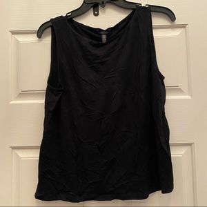 Women’s black tank